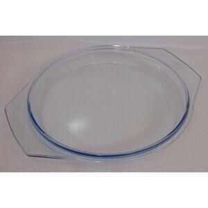 Marinex Round Ovenware Made in Brazil Clear Glass Casserole Dish LID Only 2 Qts